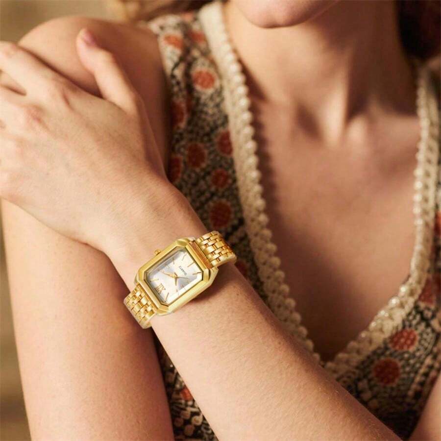 Jewelry Watches For Women - Womens Square Case Quartz Watch With
