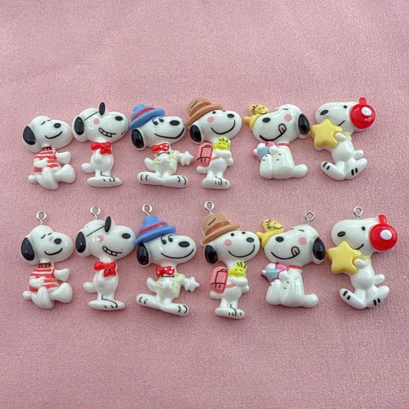 Jewelry & Watches Vitopoulos Reviews - 10pcs resin cute little dog pendant,