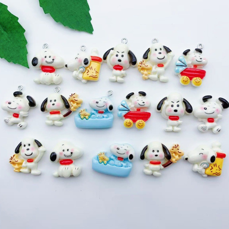 Jewelry & Watches Vitopoulos Reviews - 12pcs resin cartoon dog pendant, DIY