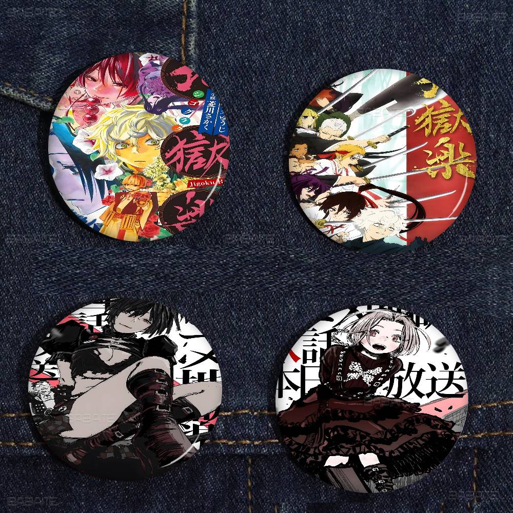 Paradise Jewelry & Watches Llc Miami - Anime H-Hells P-Paradise Creative Pins Funny