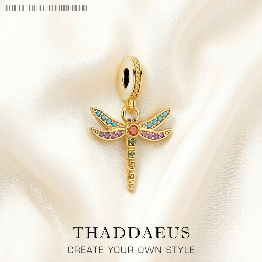 Paradise Jewelry & Watches Llc Miami - Dragonfly Charm Pendant Autumn Europe Style
