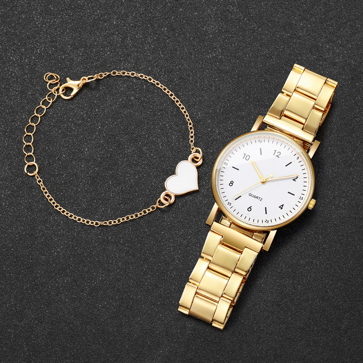 2/4PCS Fashion Arabic Dial Wom - Jewelry Watches For Women ulasan dan harga