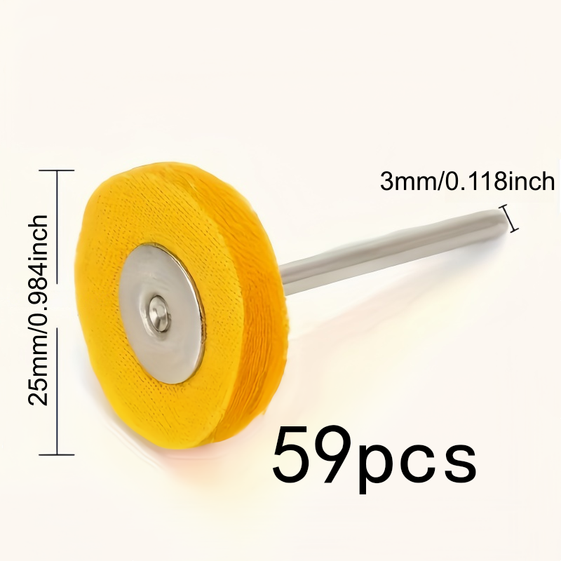 59Pcs 3mm Yellow Polishing Clo - Jewelry Watches & Accessories ulasan dan harga
