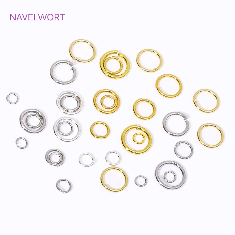 14K/18K Gold Plated Split Ring - Gold Plated Ring ulasan dan harga