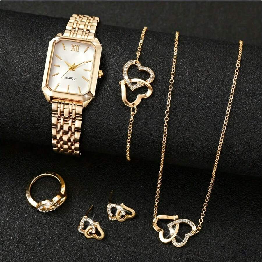 Womens Square Case Quartz Watc - Jewelry Watches For Women ulasan dan harga