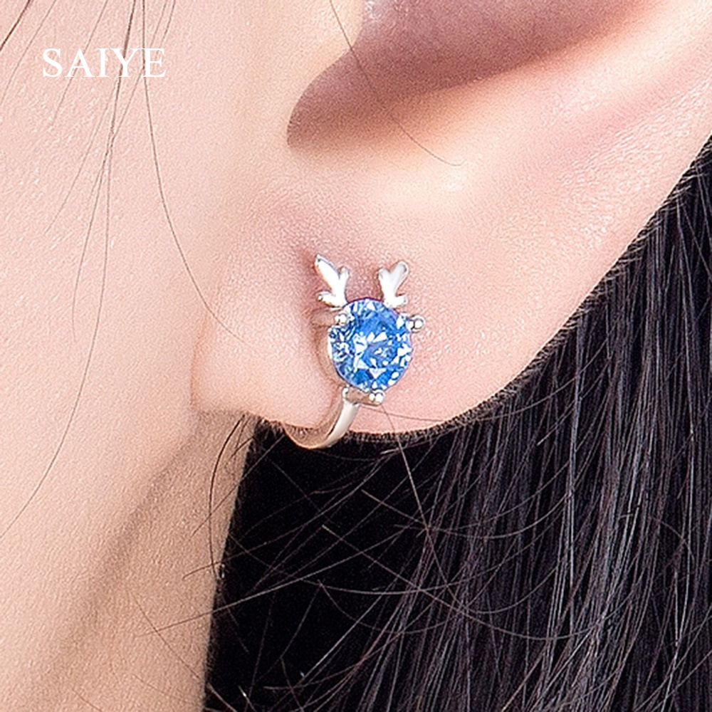 925 Sterling Silver Elk Ear Cl - Ear Cuff No Piercing ulasan dan harga