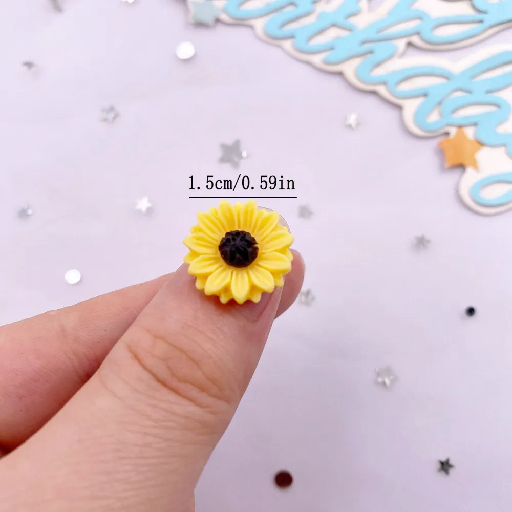 30Pcs Resin Colorful 15mm Sunf - Paradise Jewelry & Watches Llc Miami ulasan dan harga