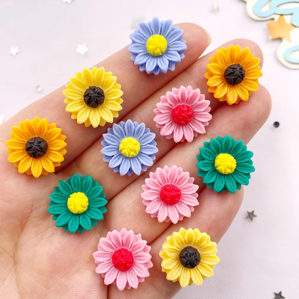 30Pcs Resin Colorful 15mm Sunf - Paradise Jewelry & Watches Llc Miami ulasan dan harga