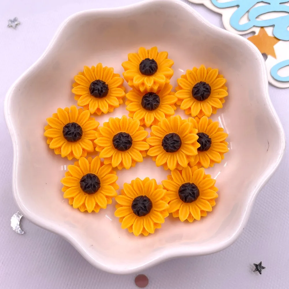 30Pcs Resin Colorful 15mm Sunf - Paradise Jewelry & Watches Llc Miami ulasan dan harga