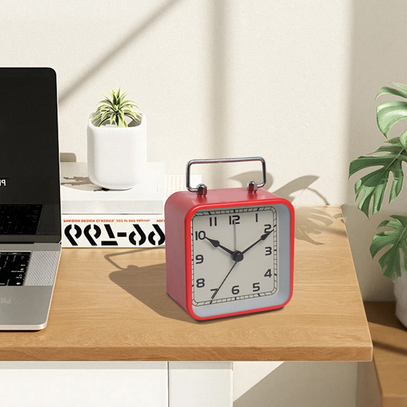 Small Metal Square Alarm Clock - Watches & Jewelry Lvmh ulasan dan harga