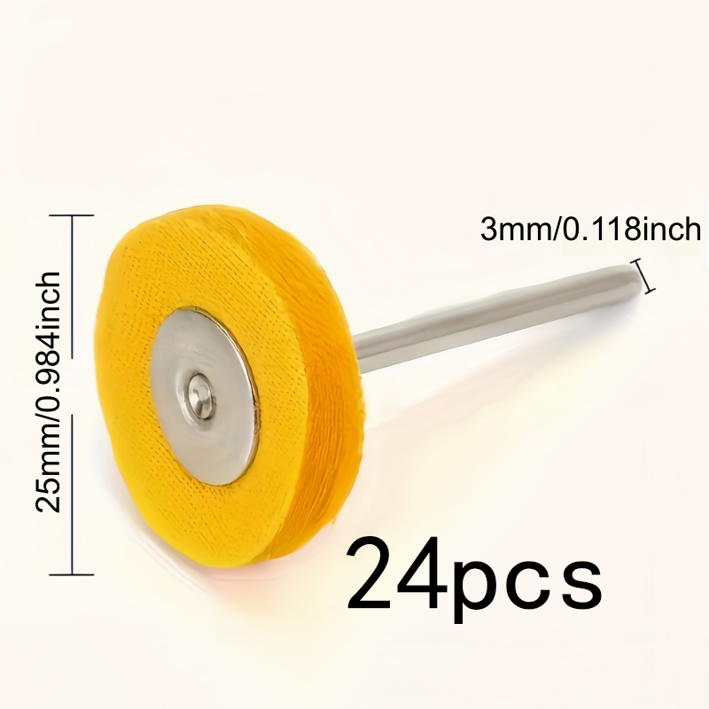 24Pcs 3mm Yellow Polishing Clo - Jewelry Watches & Accessories ulasan dan harga