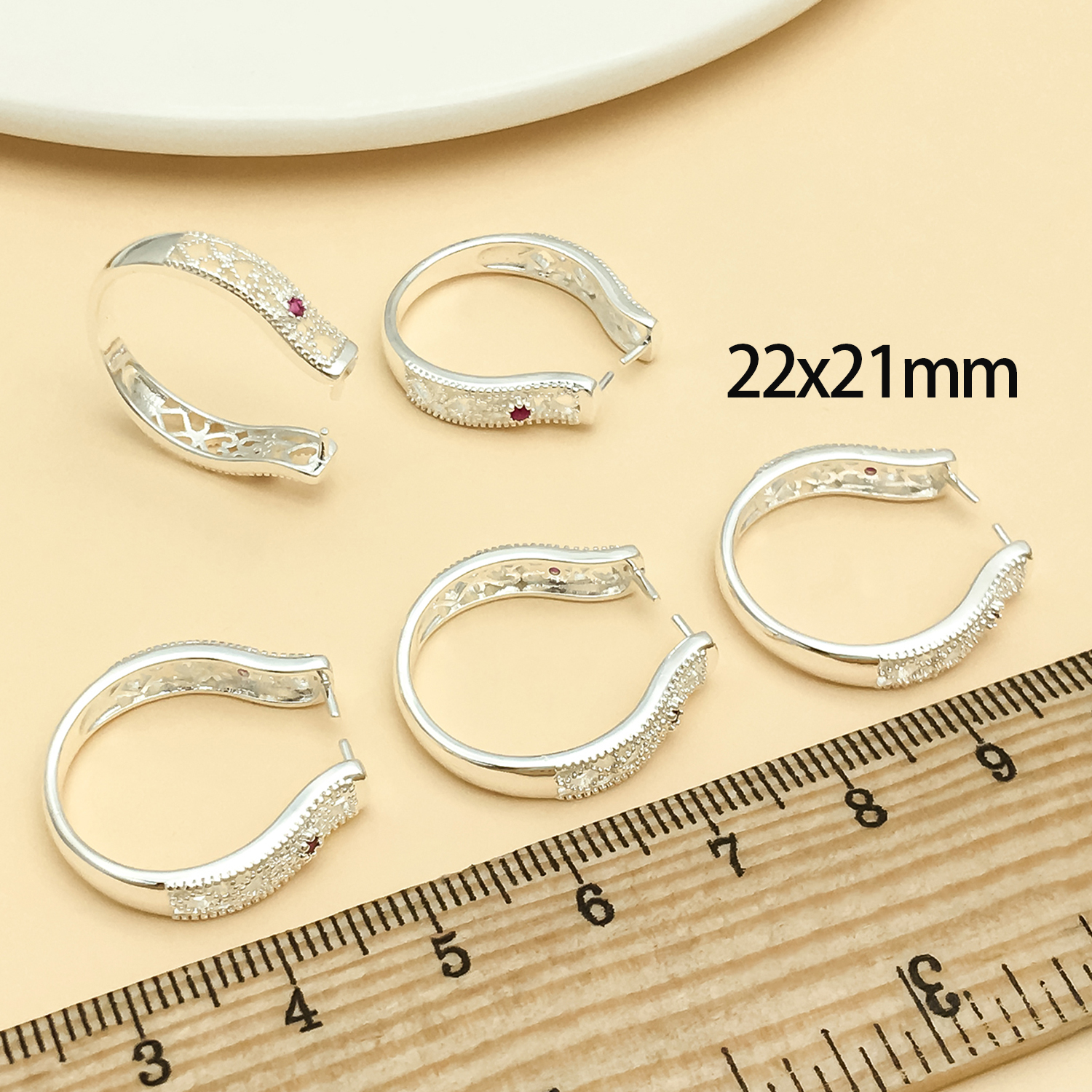 5pcs 18k gold-plated copper th - Gold Plated Ring ulasan dan harga