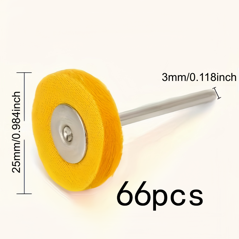 66Pcs 3mm Yellow Polishing Clo - Jewelry Watches & Accessories ulasan dan harga