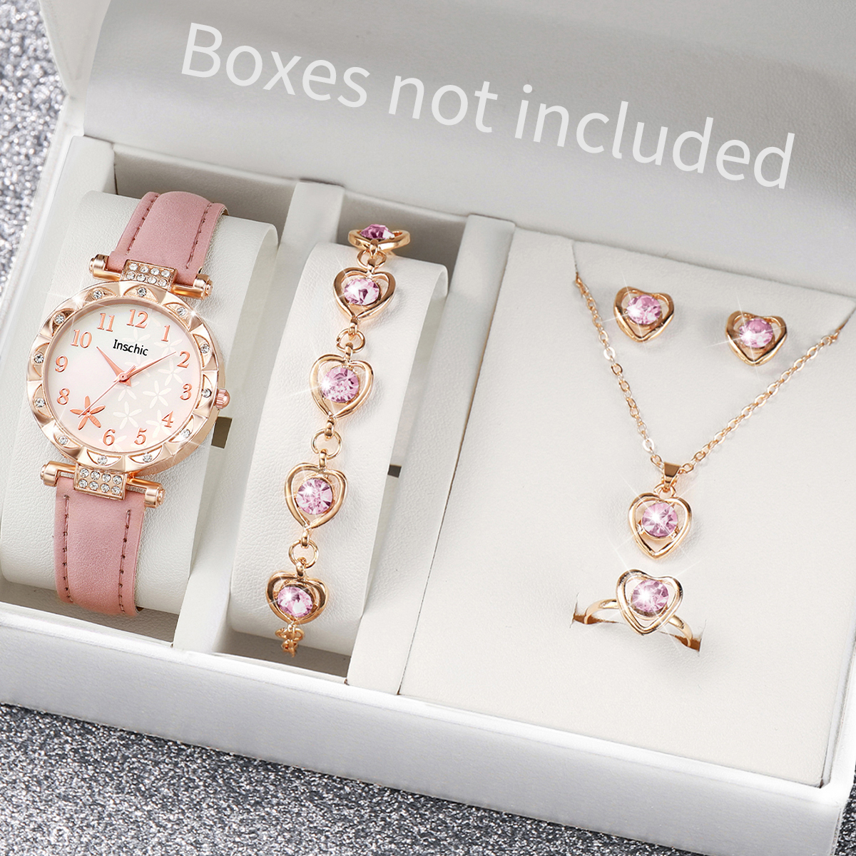5/6PCS Fashion Rhinestone Wome - Jewelry Watches For Women ulasan dan harga