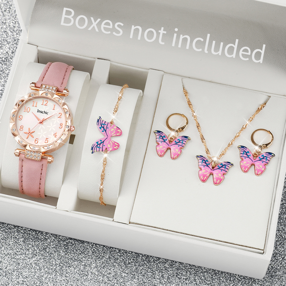 5/6PCS Fashion Rhinestone Wome - Jewelry Watches For Women ulasan dan harga
