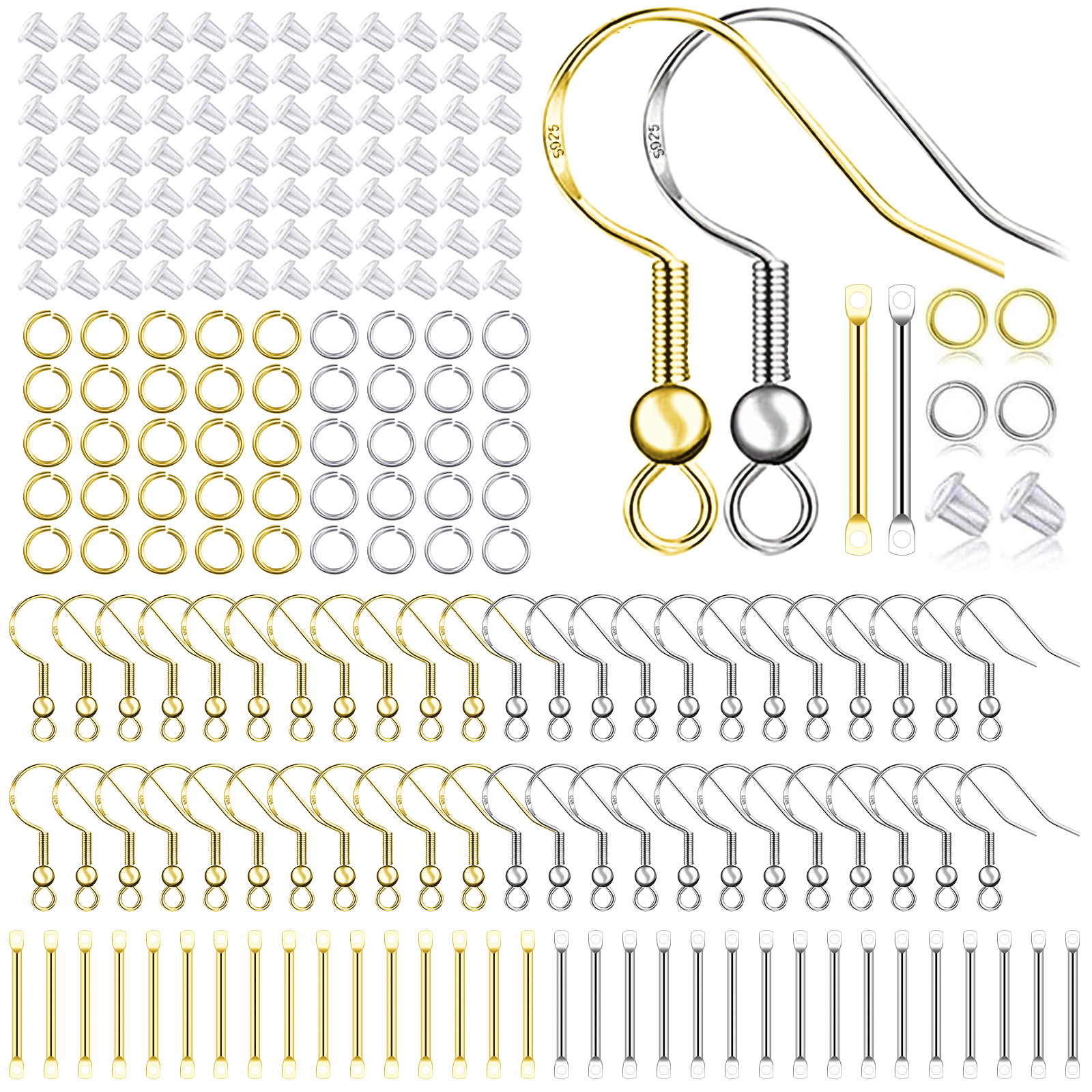 925 Silver/Gold Plated Earring - Gold Plated Ring ulasan dan harga