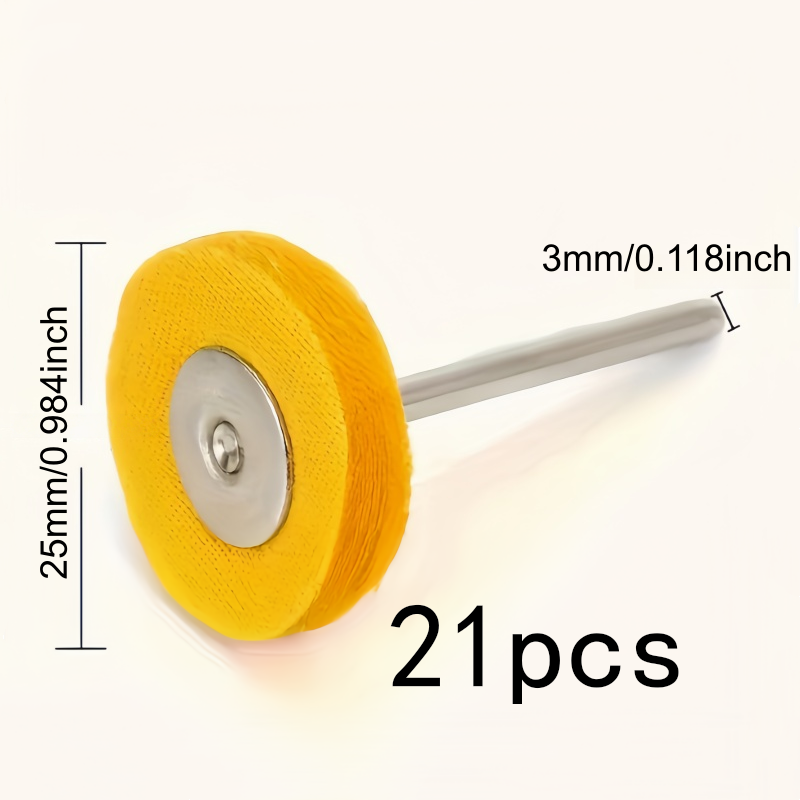 21Pcs 3mm Yellow Polishing Clo - Jewelry Watches & Accessories ulasan dan harga