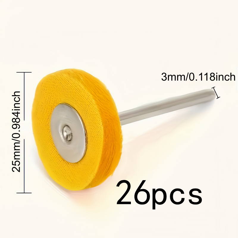 26Pcs 3mm Yellow Polishing Clo - Jewelry Watches & Accessories ulasan dan harga