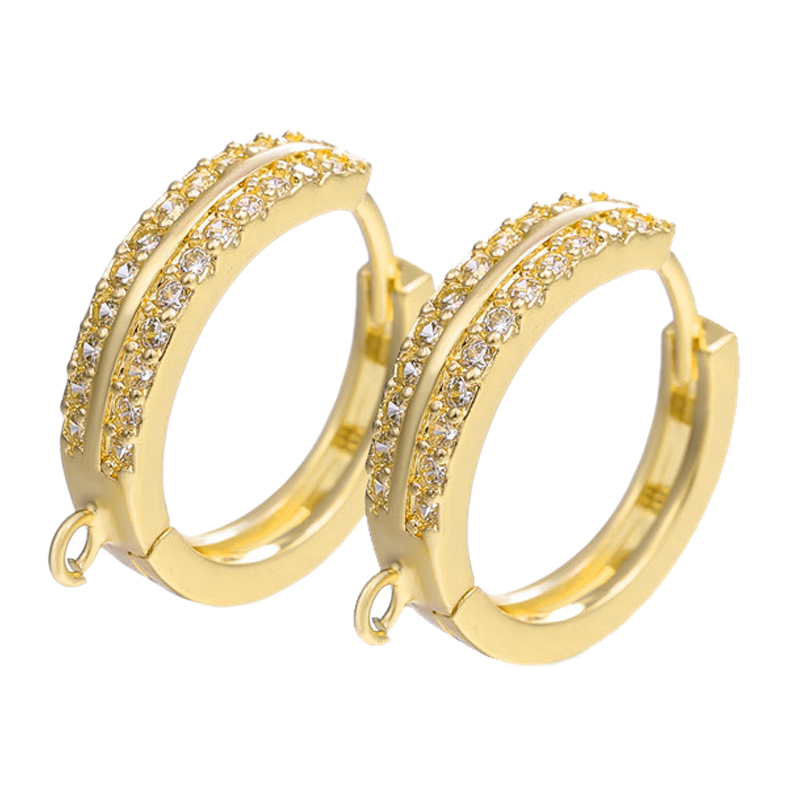 Juya 2 4Pcs/Lot DIY 18K Gold P - Gold Plated Ring ulasan dan harga