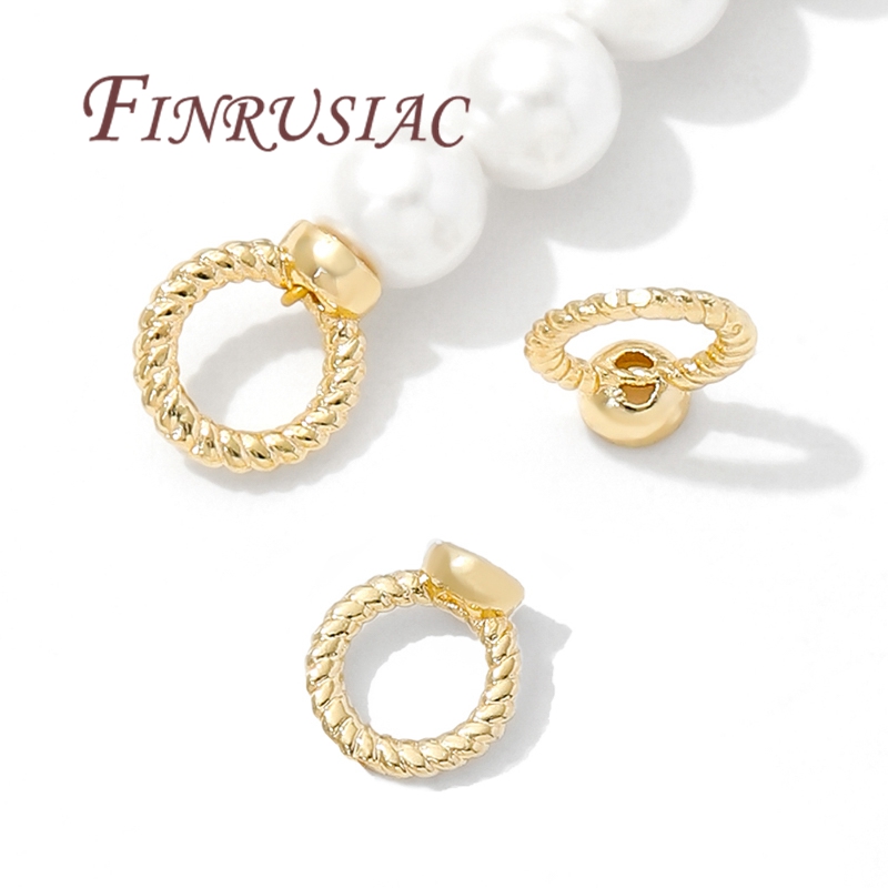 7.5mm End Connecting Ring 18K  - Gold Plated Ring ulasan dan harga
