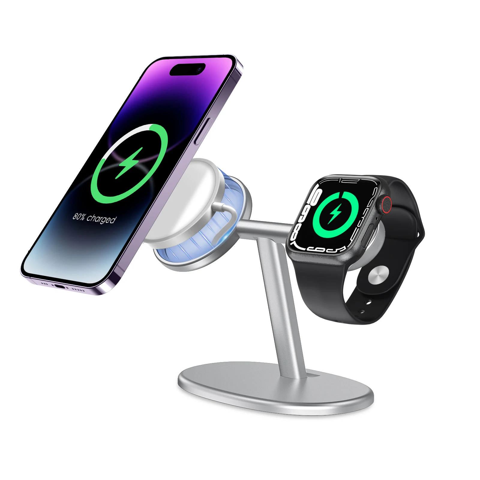 EWA 2-in-1 Desktop Phone Stand - Watches & Jewelry Lvmh ulasan dan harga