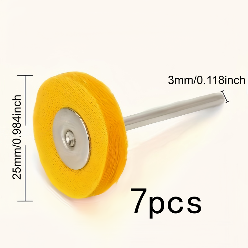 7Pcs 3mm Yellow Polishing Clot - Jewelry Watches & Accessories ulasan dan harga