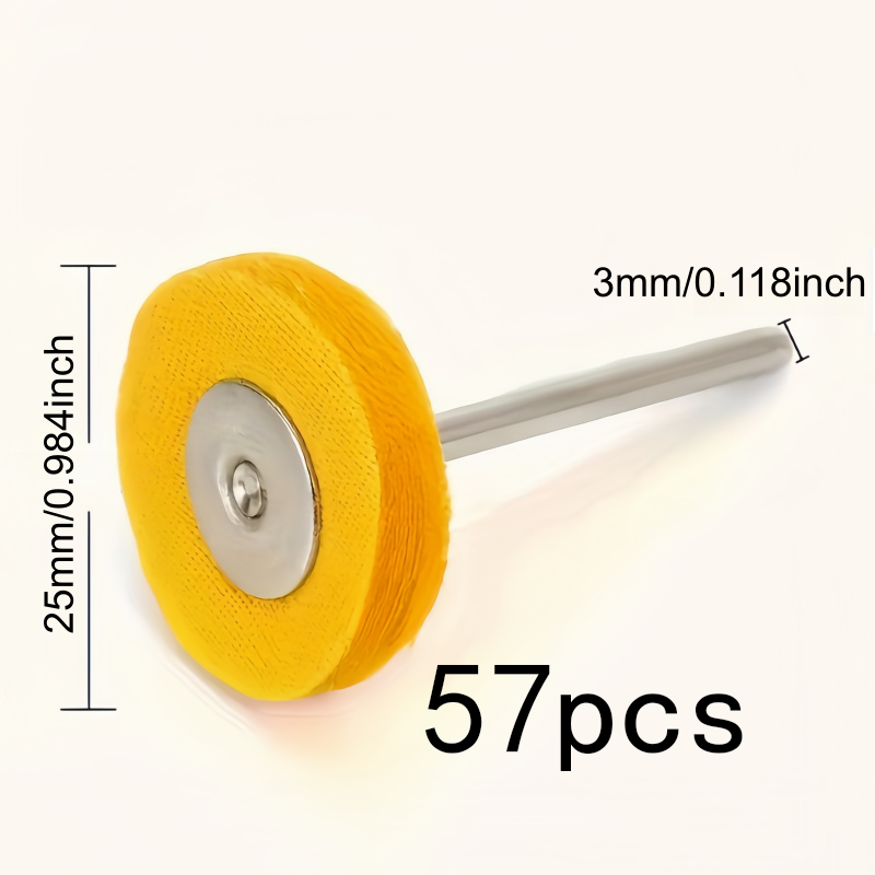 57Pcs 3mm Yellow Polishing Clo - Jewelry Watches & Accessories ulasan dan harga