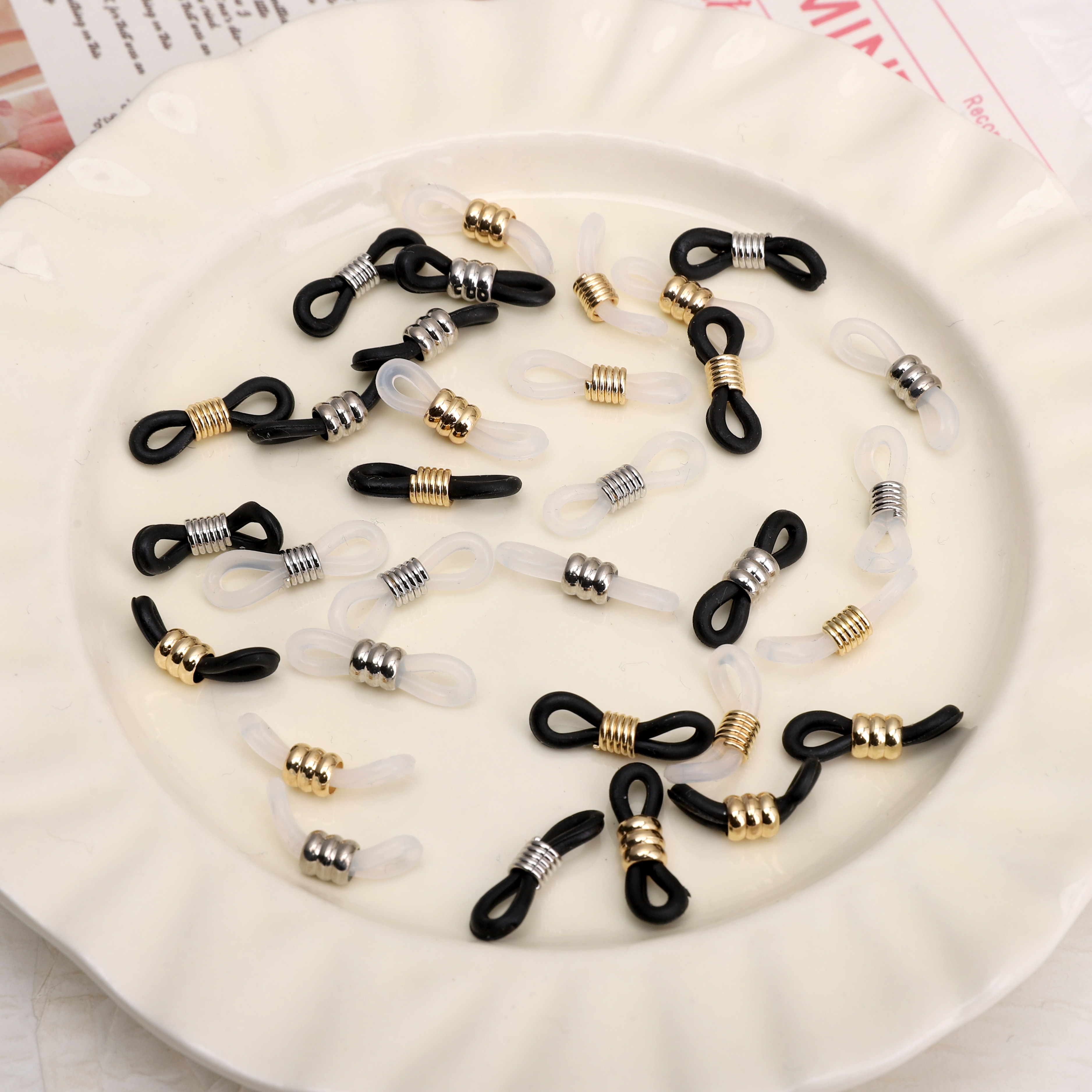 2Pcs 20x6mm 18K Gold/Platinum  - Gold Plated Ring ulasan dan harga