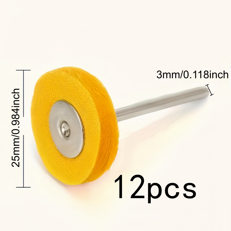 12Pcs 3mm Yellow Polishing Clo - Jewelry Watches & Accessories ulasan dan harga