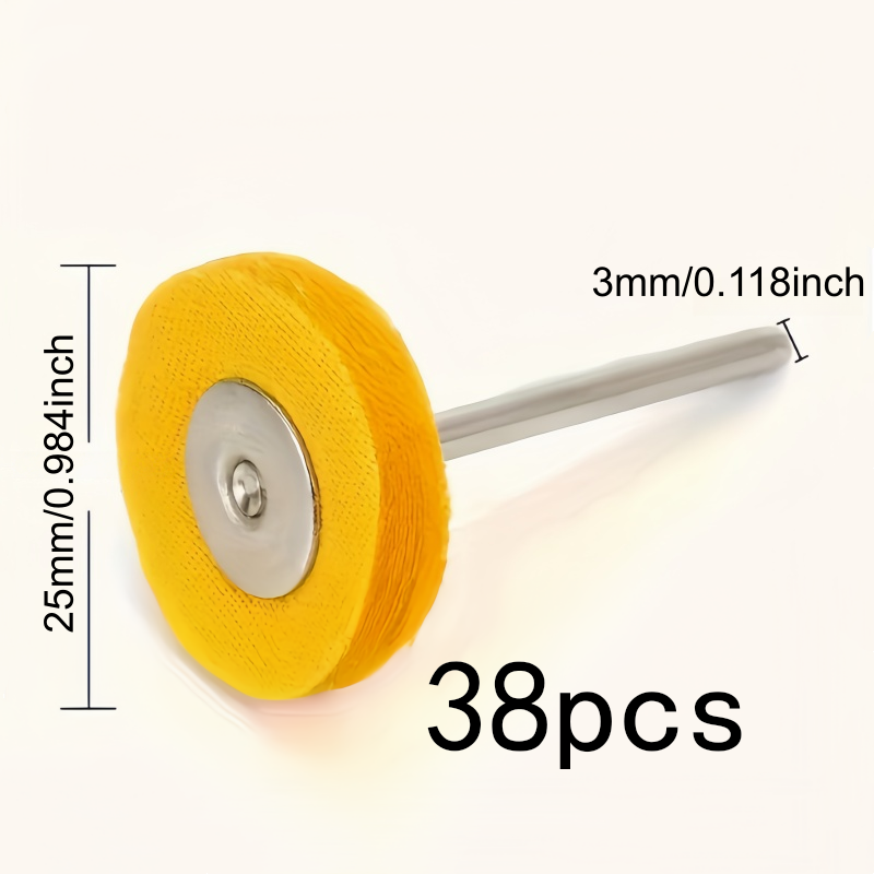 38Pcs 3mm Yellow Polishing Clo - Jewelry Watches & Accessories ulasan dan harga