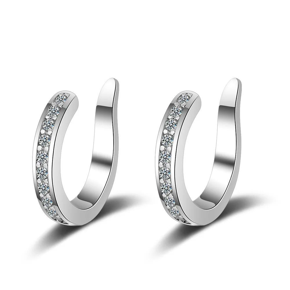 Simple Micro Pave 925 Sterling - Ear Cuff No Piercing ulasan dan harga