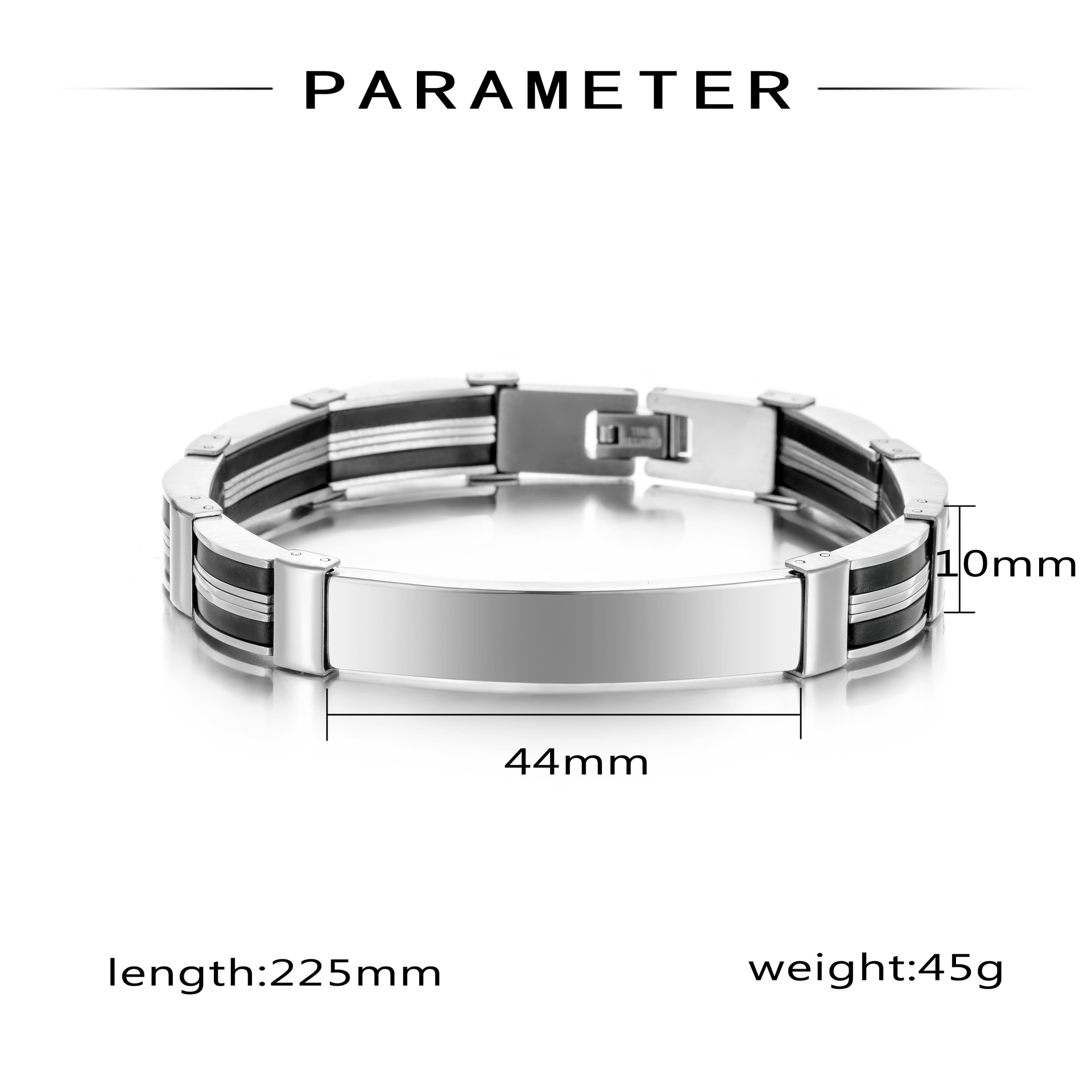 Punk Custom TEXT Name Men Stai - Jewelry Watches For Women ulasan dan harga