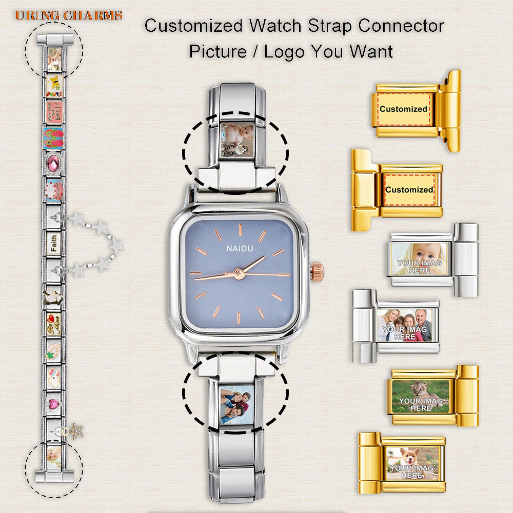 1 pair Picture Logo Customized - Jewelry Watches For Women ulasan dan harga