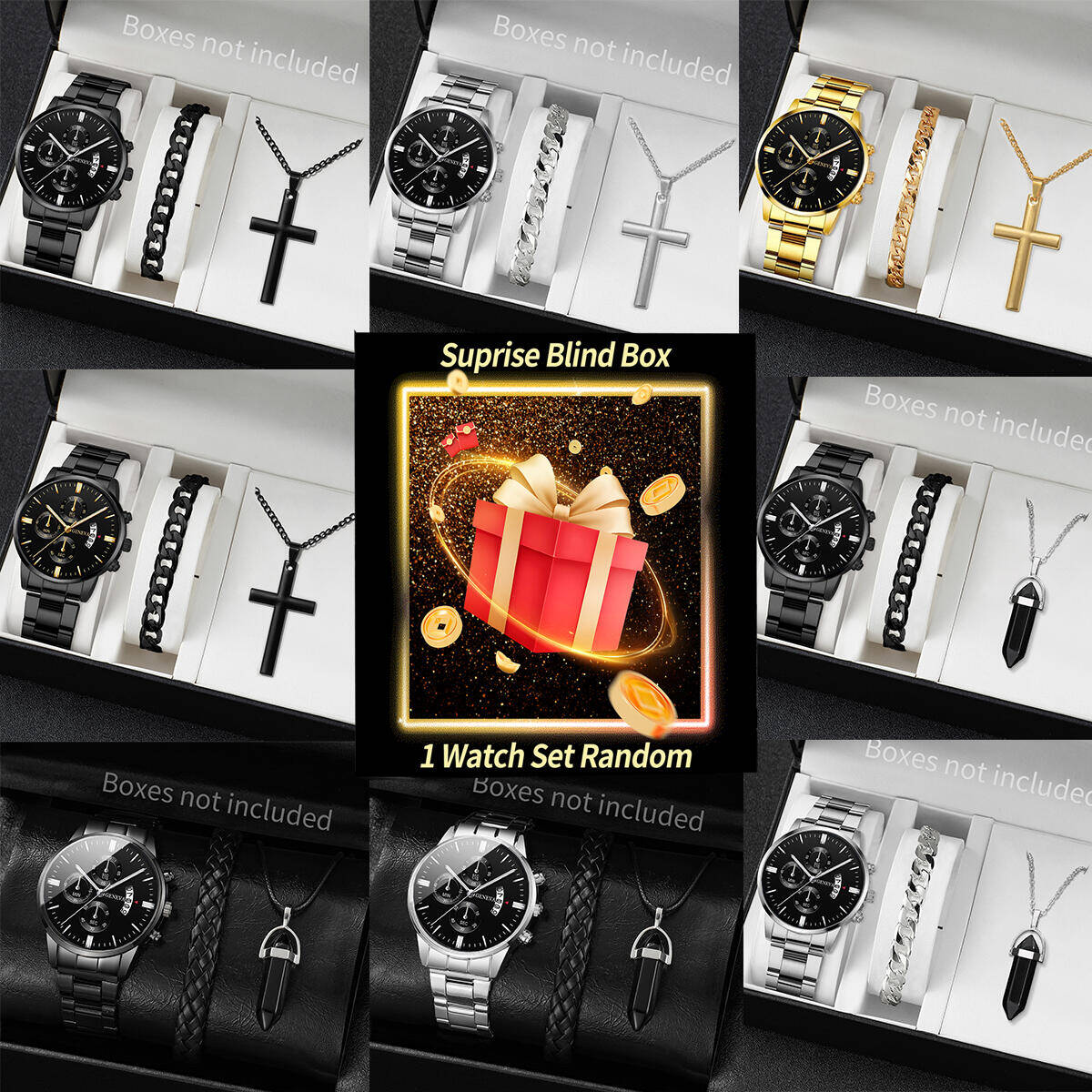 Surprise Mystery Watch Blind B - Jewelry Watches & Accessories ulasan dan harga