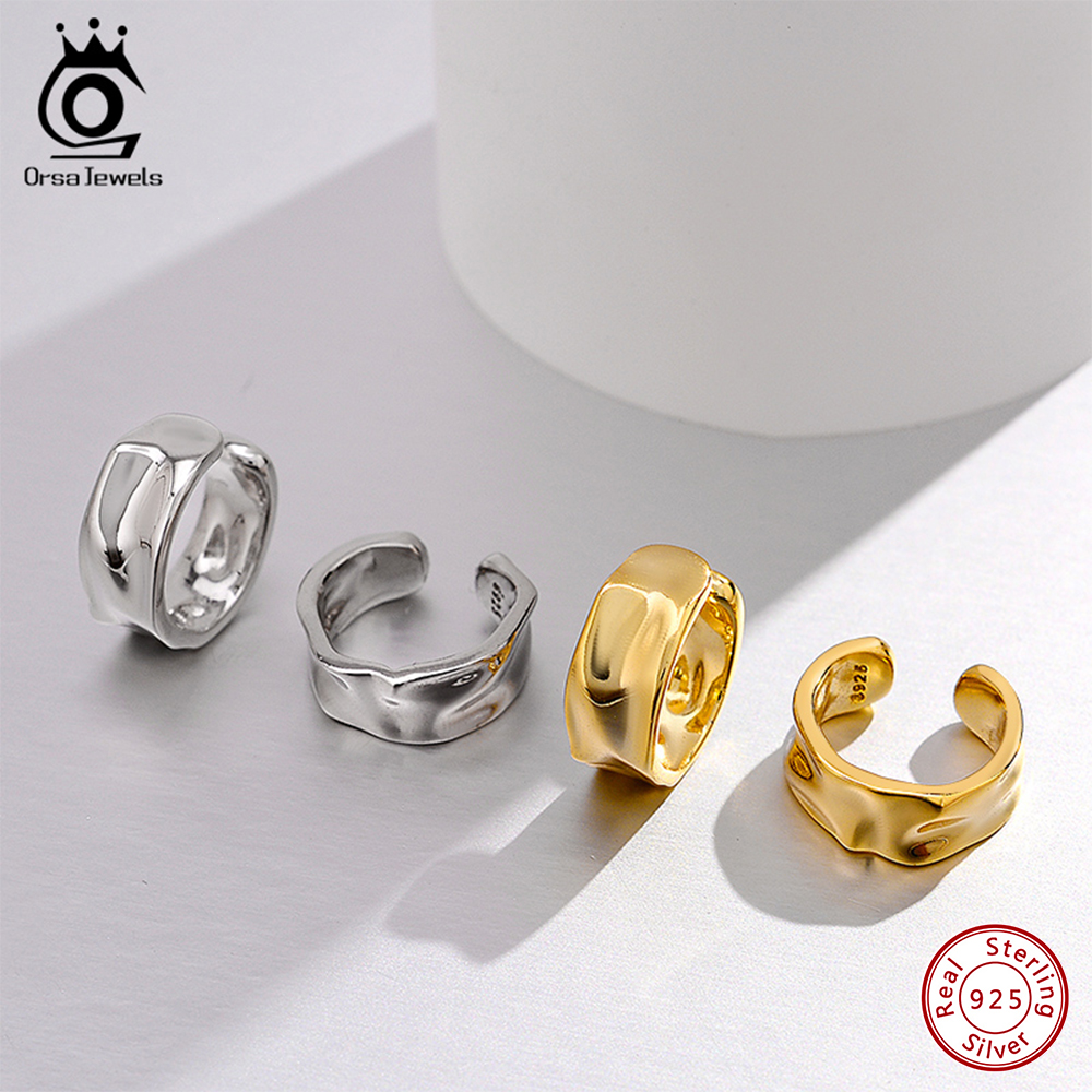 ORSA JEWELS Soild 925 Sterling - Ear Cuff No Piercing ulasan dan harga