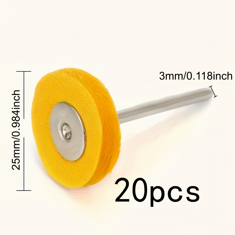 20Pcs 3mm Yellow Polishing Clo - Jewelry Watches & Accessories ulasan dan harga